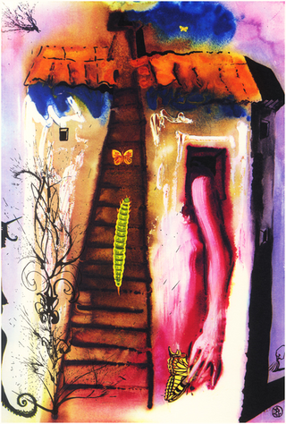 Illustration for article titled What did Salvador DalĂ's Alice in Wonderland look like?